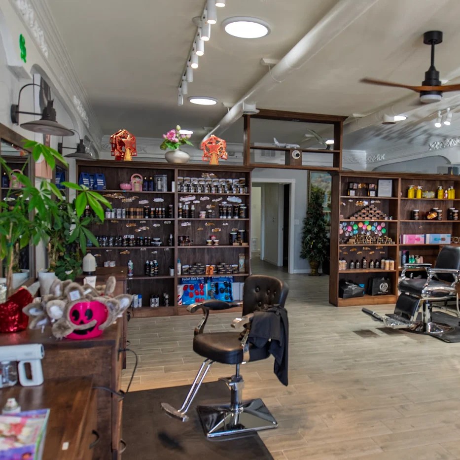 Salon styling station